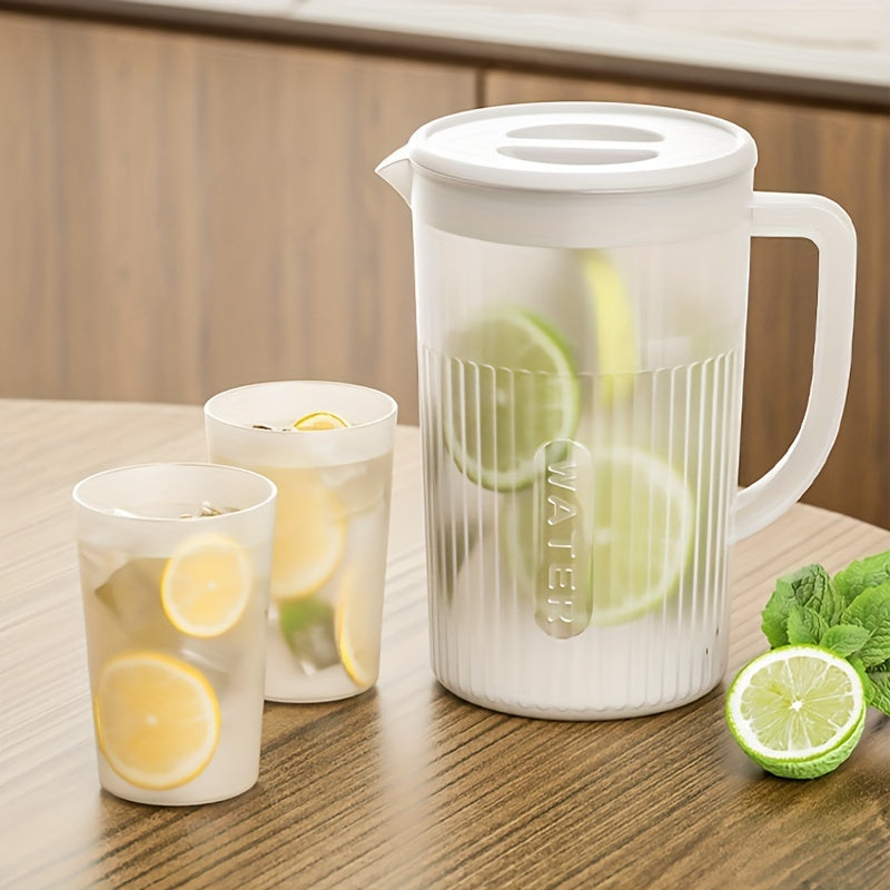 High Temp Resistant Water Jug with Lid  for Summer Drinks