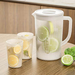 High Temp Resistant Water Jug with Lid  for Summer Drinks