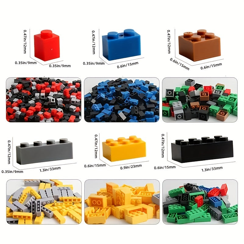 1000pcs Building Blocks Toy Set Educational Halloween Christmas