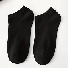 14 Pairs Women's Low Cut Ankle Socks Soft & Lightweight Solid Stockings