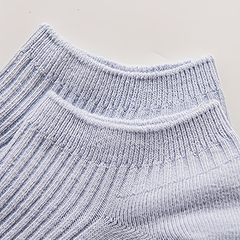 6 Pairs Soft & Lightweight Ankle Socks for Women