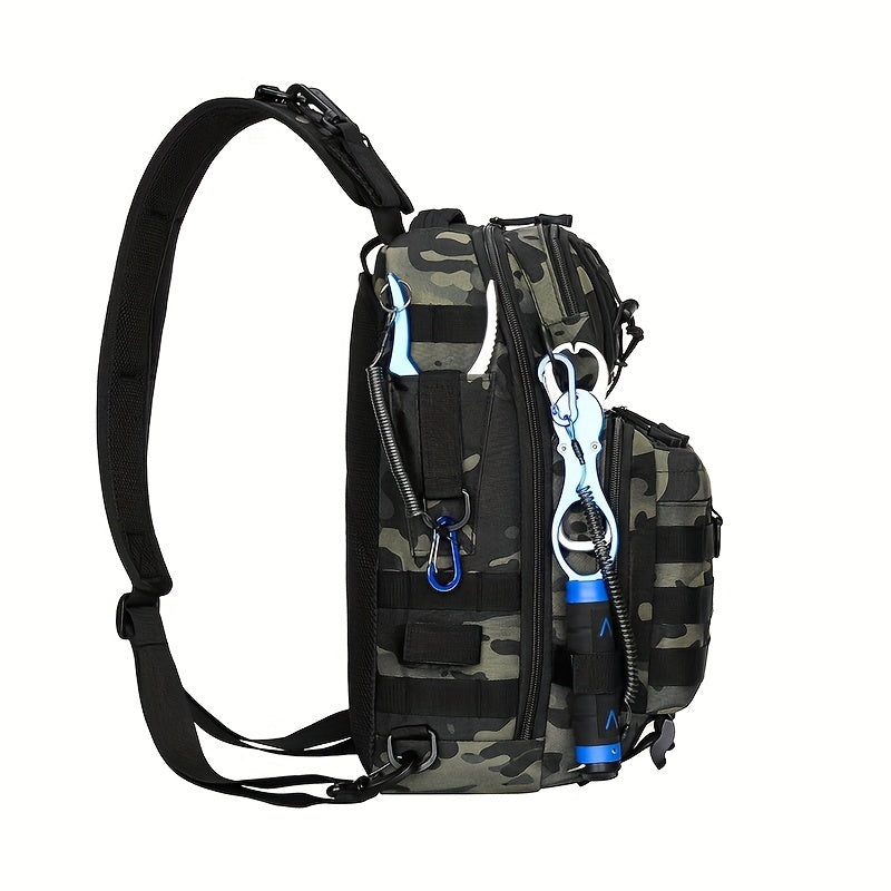 Large Capacity Outdoor Fishing Backpack Multifunctional Storage Bag