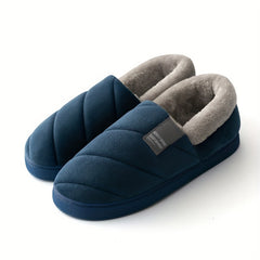 Men's Warm House Shoes Non slip Home Shoes Winter