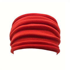 Bohemia Hair Ornaments Non Slip Elastic Wide Headband Stretchy Yoga Sports