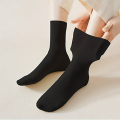 6 Pairs Comfy Breathable All Match Women's Socks Stockings
