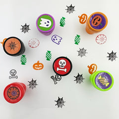 6 Halloween Cartoon Stamp Sets for Kids