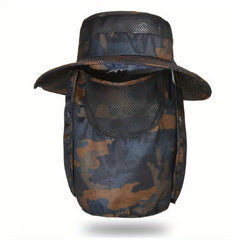 Camouflage Sun Hat Fishing Cap Outdoor Fisherman Hat