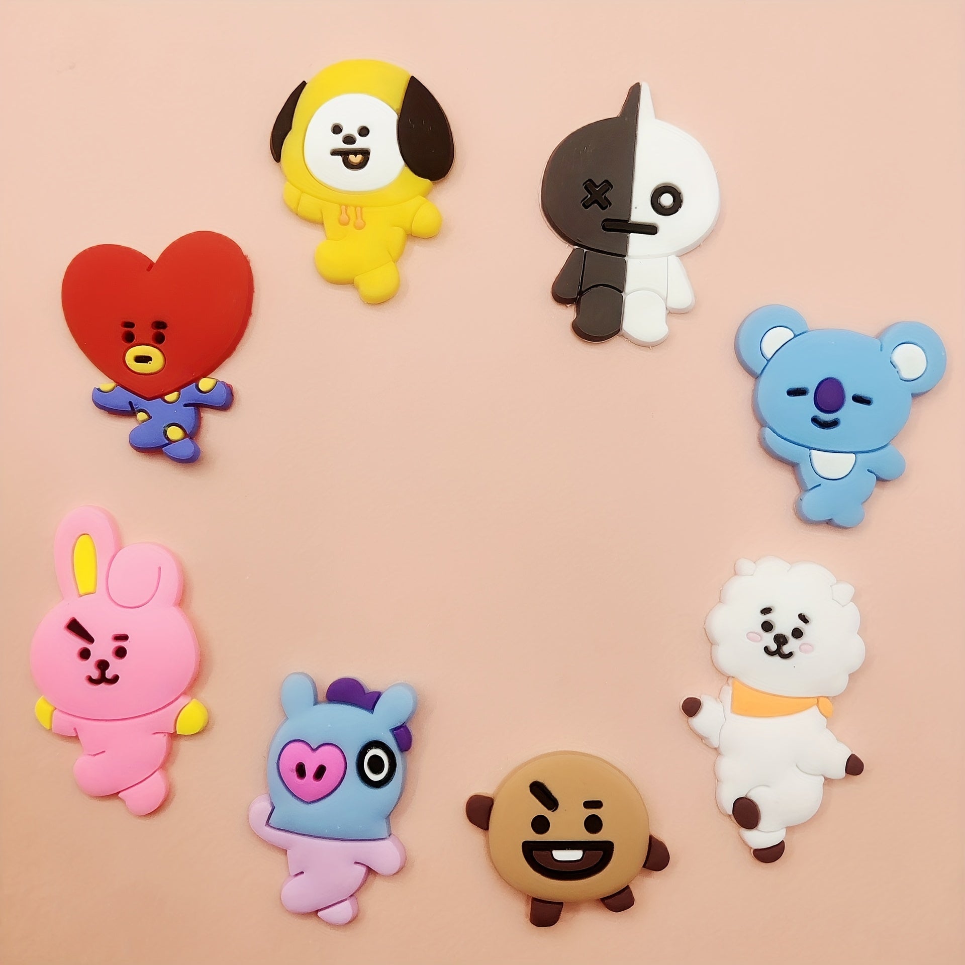 10 20pcs Cute Animal Shoes Charms for Phone Case Decoration