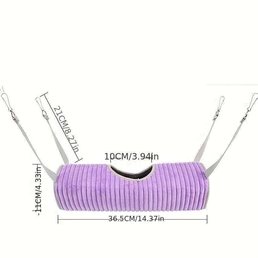 Pet Winter Warm Hammock Hamster Tunnel Sleeping Nest