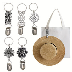 Vintage Metal Hat Clip For Travel Handbag Backpack Luggage