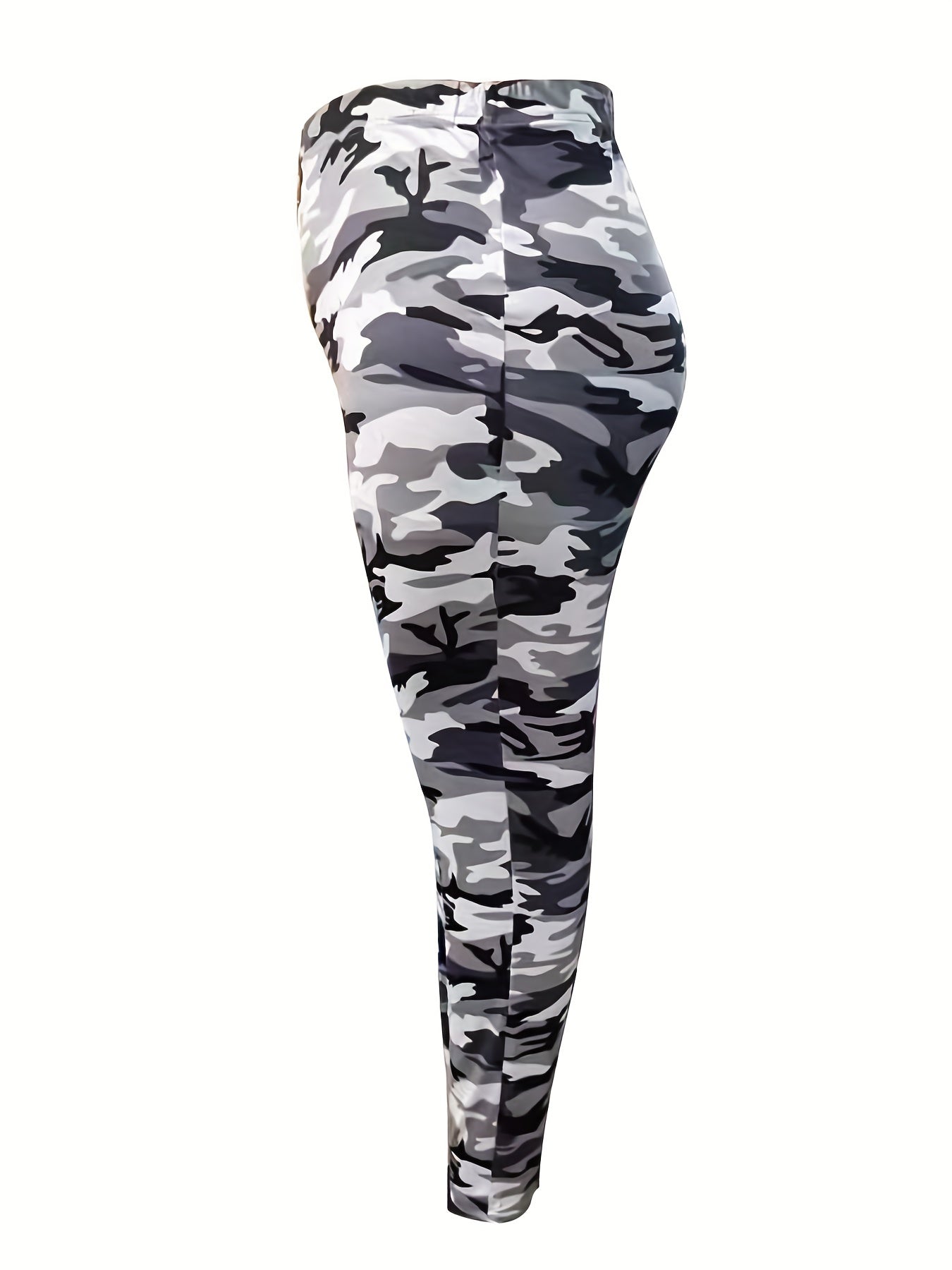  Camo Print Medium Stretch Skinny Leggings