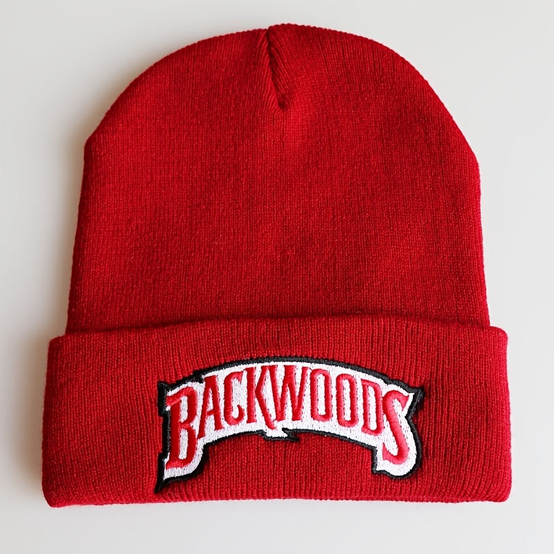 BACKWOODS Warm Winter Hat with Embroidery for Students