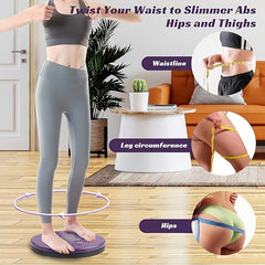 Solid Waist Training Board Foot Massage Disc for Workout Weight Loss