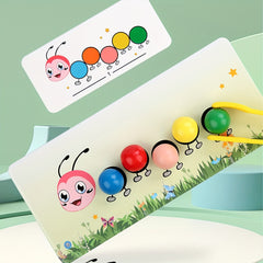 Clip Beads Sorting Montessori Toy Educational Learning Toy