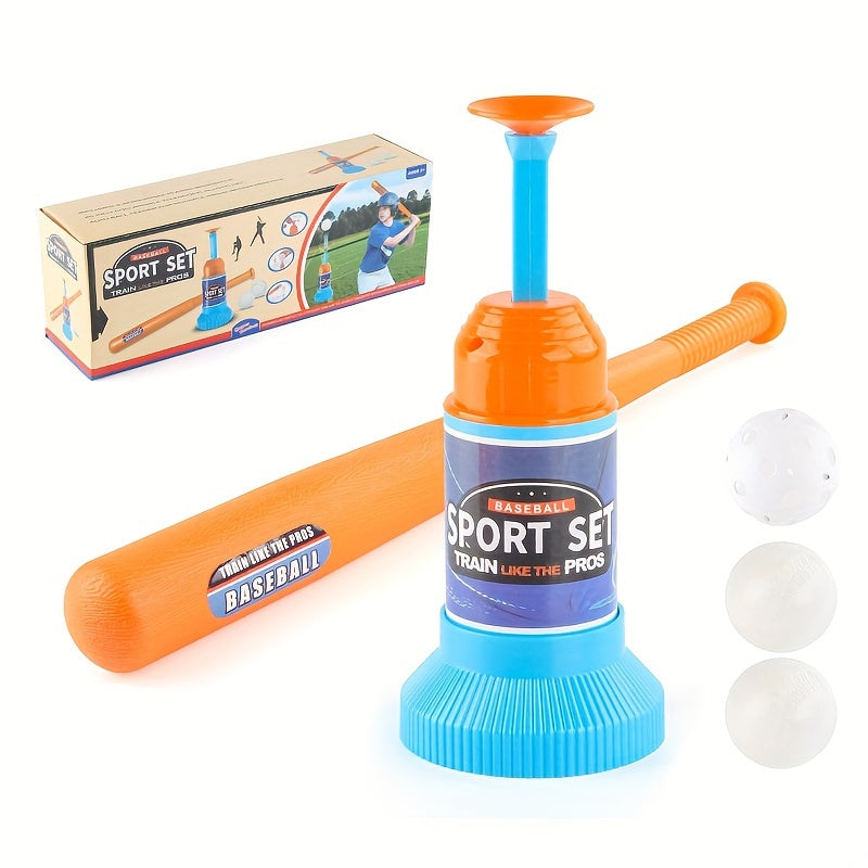 Casual Baseball Launcher Set with Bat and Balls