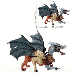 Dragon Beast Realistic Solid Plastic Models - Perfect Decor Gift