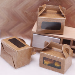 Mini Dollhouse Baking Dessert Box Model Ornament