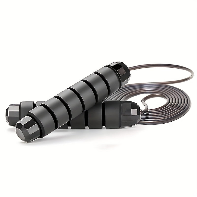Speed Jump Rope with Memory Foam Handle for Cardio Training
