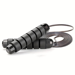 Speed Jump Rope with Memory Foam Handle for Cardio Training