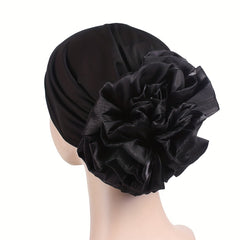 Flower Elastic Turban Beanie Head Scarf Wrap Chemo Cap Hat Women Hair