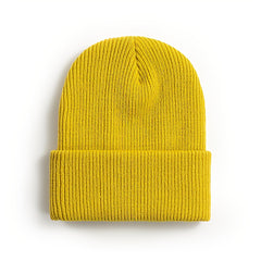 NAIYONG Knitted Cuff Brimless Cap Warm Cap Autumn Winter Ear Protection