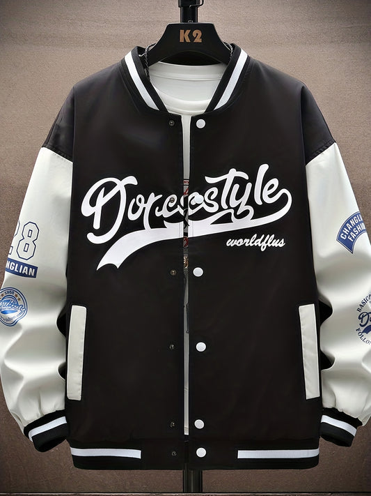 Men's Varsity Jacket Spring Fall Coat