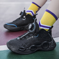 Boys' High Top Basketball Shoes Lightweight & Breathable