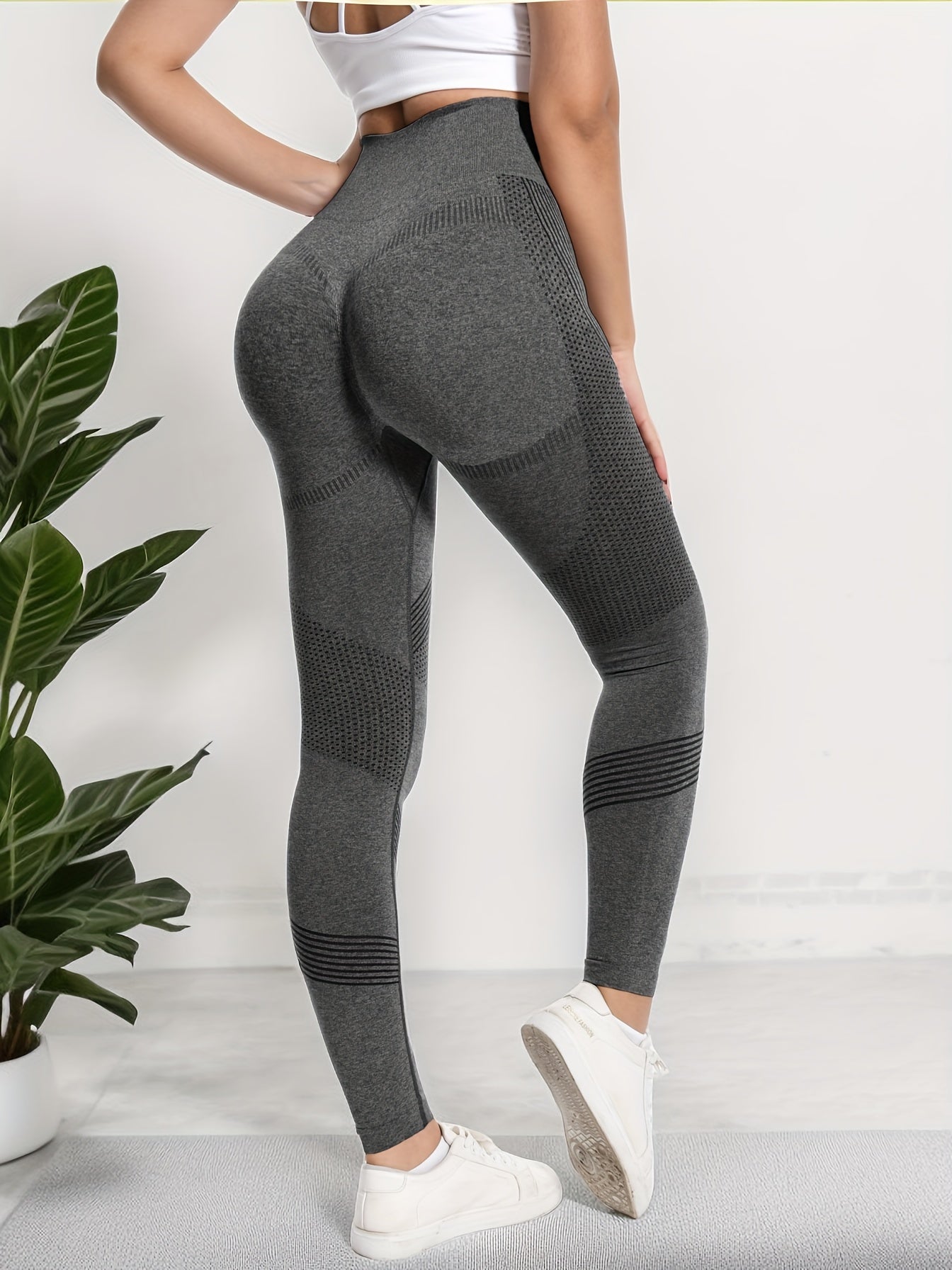 High Stretch Slim Fitted Yoga Leggings 3pcs Set