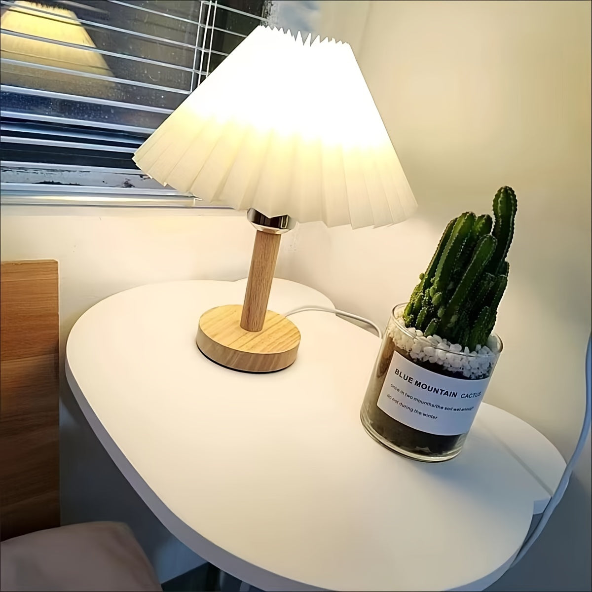 L Shaped Snack Table Small Side Table For Living Room Sofa Table For Small Space