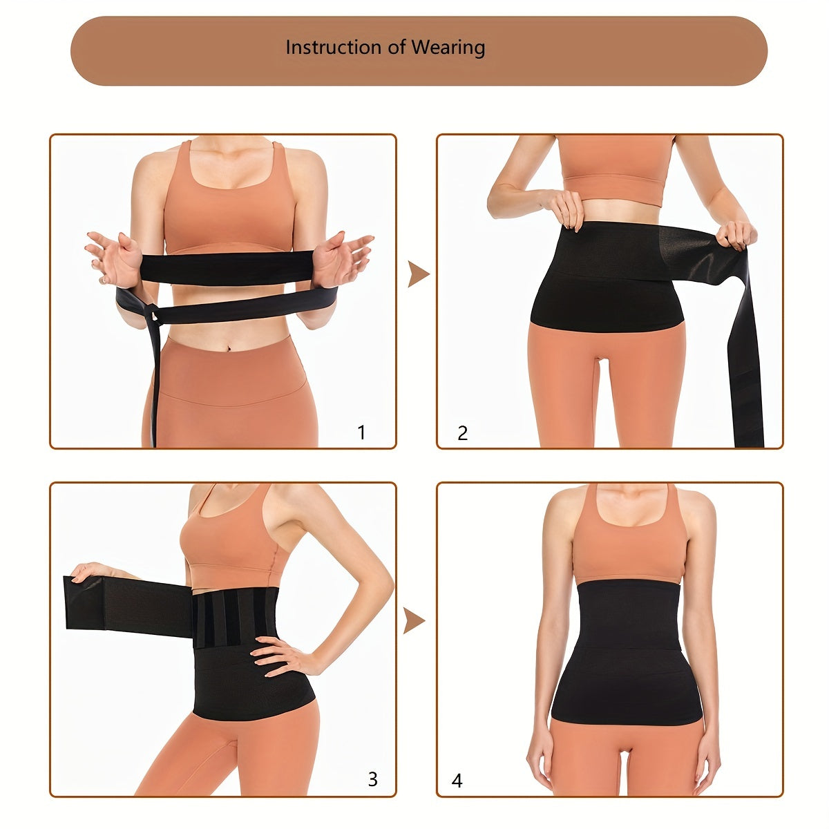 Waist Trainer Tummy Wrap Tummy Control Slim Girdle Belt Cincher