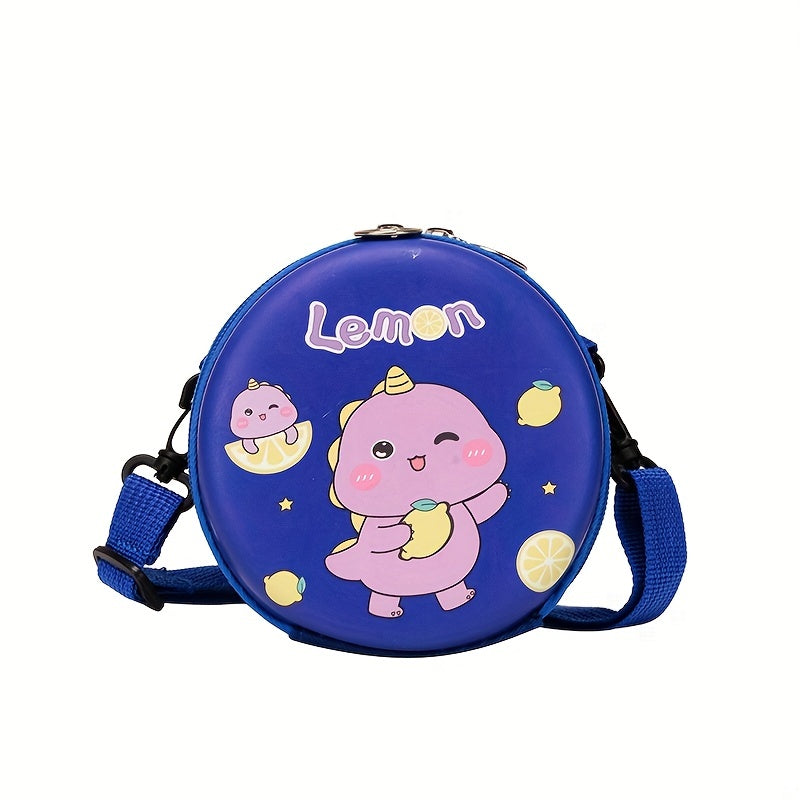 Kids Cartoon Crossbody Bag Mermaid Unicorn Dinosaur Bear Pattern Wallet