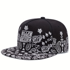 Unisex Breathable Cashew Flower Baseball Cap Outdoor Sport