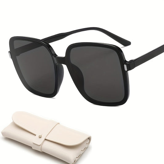 Large Square Sunglasses Women Retro Summer Outdoor UV400 Sun Shades