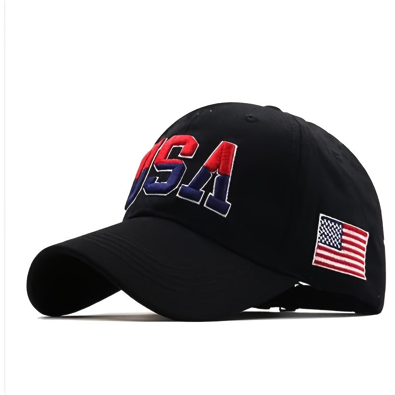 Letter Embroidered Baseball Cap Outdoor Adjustable Casual Style Man Unisex Hat