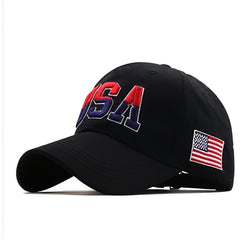 Letter Embroidered Baseball Cap Outdoor Adjustable Casual Style Man Unisex Hat