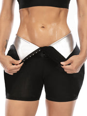 Ultra Flexible Sauna Sweat Shorts Tummy Control Butt Lifting Shapewear