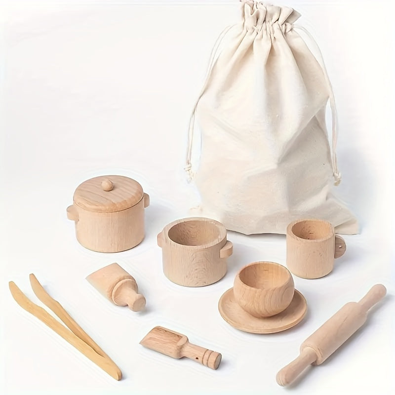 11pc Sensory Kitchen Playset 3-6 yrs