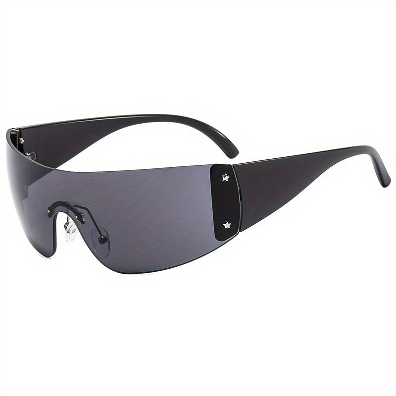 Y2K Star Wrap Sunglasses UV400 Sun Shades
