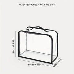 Portable Transparent Toiletry Bag Travel Storage Bag