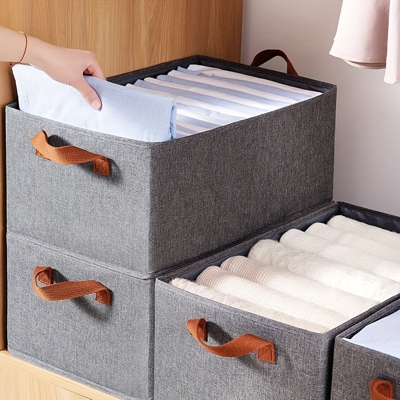 1pc Clothes Storage Box for Pants Sweaters Shirts Underwear Socks
