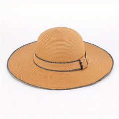 UV Protection Wide Brim Sun Hat Straw Beach Hats