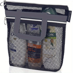 Portable Shower Tote Mesh Travel Toiletry Bag