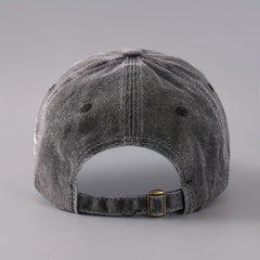 Adjustable Brim Embroidery Baseball Cap for Outdoor Sport