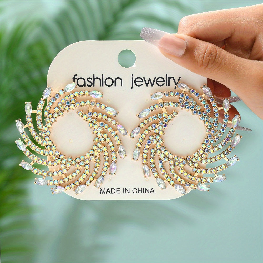 Geometric Shape Personality Earrings Ladies Jewelry Catwalk Accessories