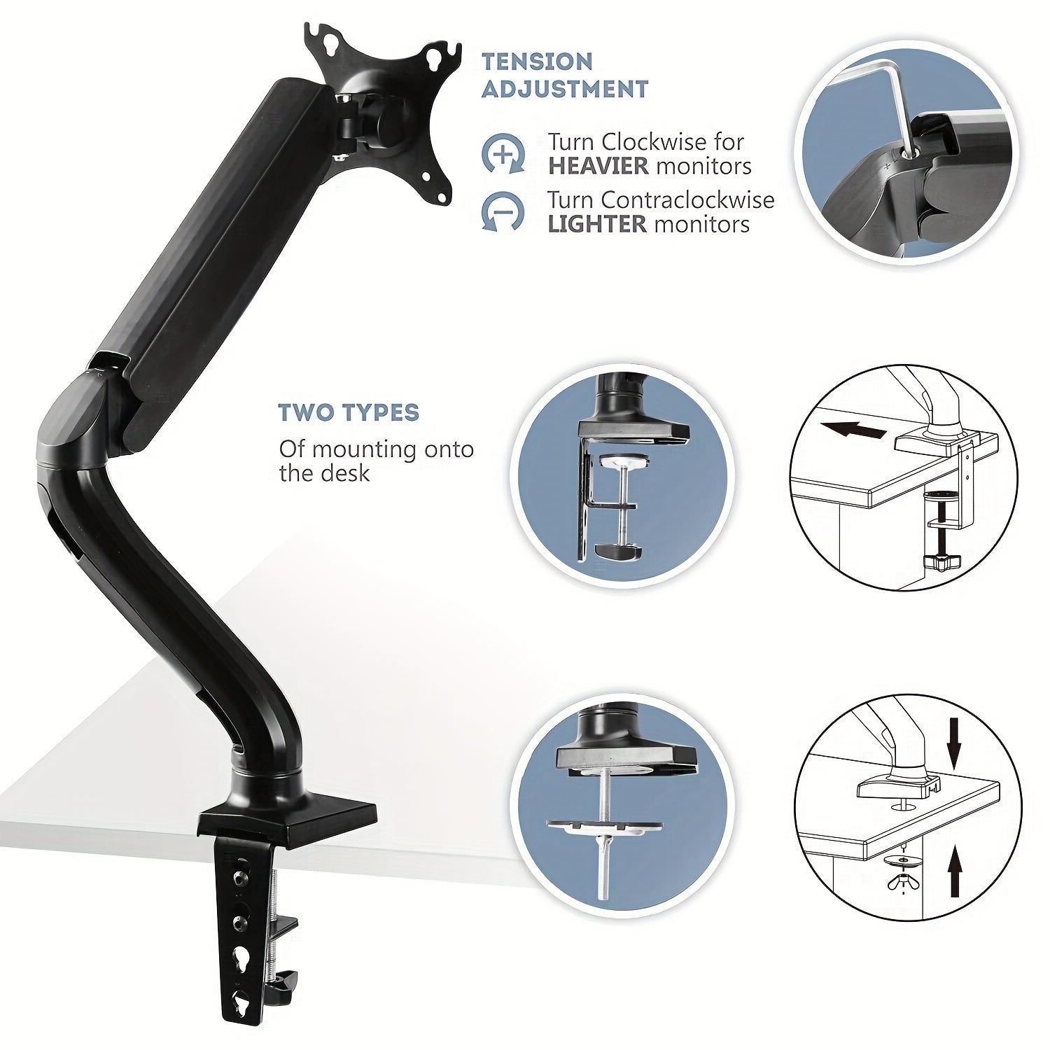Transform Your Workspace: Single Monitor Arm Mount