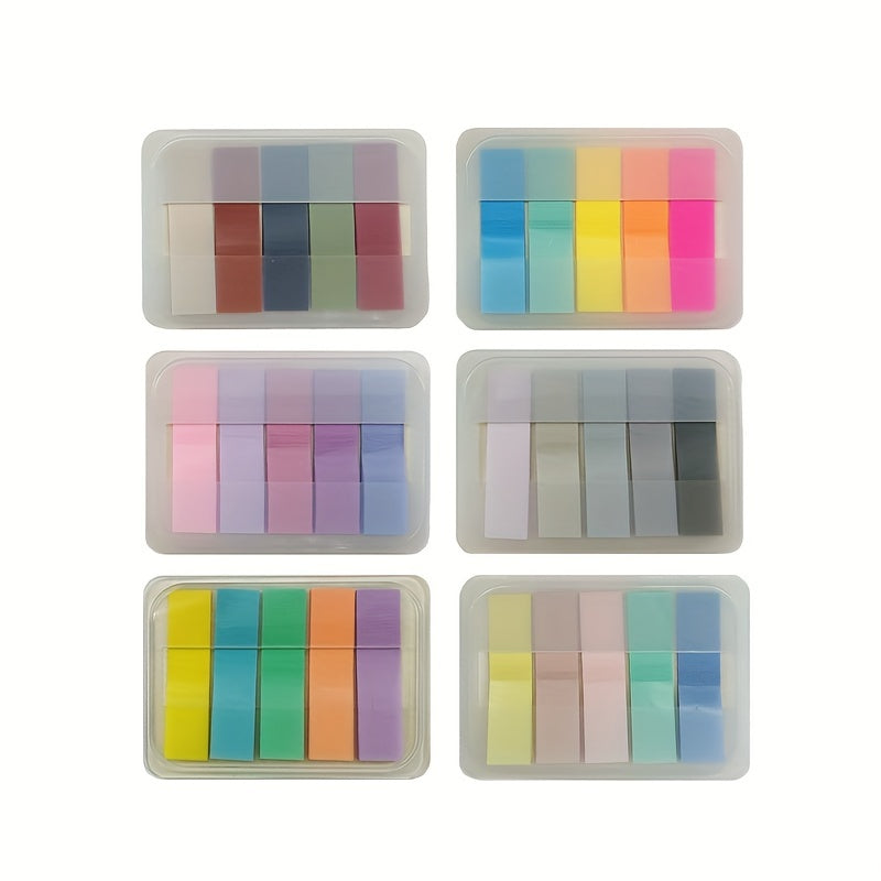 Pastel File Tabs Sticky Notes Flags Index Tabs for Annotating Books