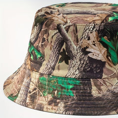 Camouflage Jungle Fisherman's Hat Outdoor Sunshade Hat