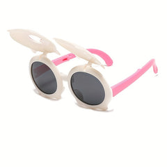 Boy's Silicone Polarized Sunglasses - Halloween Little Devil - UV400