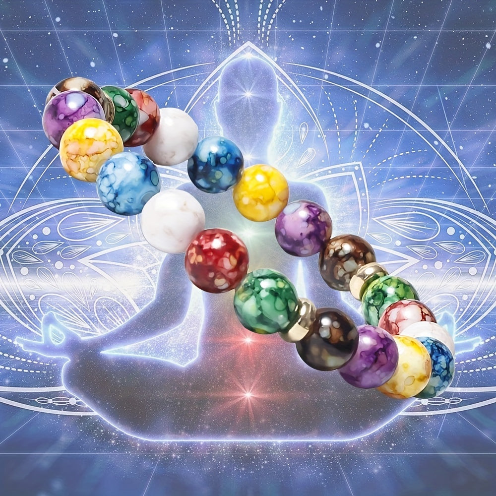 Colorful Beaded Bracelet For Men Daily Wear Gift Family Friends