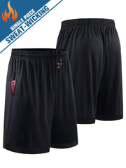 Men's Comfy Sport Shorts Quick Dry Moisture Wicking Mid Stretch Breathable